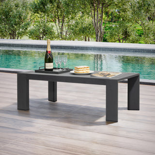 Quick-Assembly Outdoor Aluminum Sofa Set; 5 Person Outdoor Seating Sofa Set; Wood-Grain Veneer Sofa Set for Patio; Wide Armrest Triangular Aluminum Tube Sofa Set