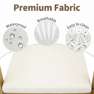 Assembly Free Dining Chair, Wood-Grain Aluminum Dining Chair, Weather-Resistant, Waterproof, UV-Resistant Ideal for Gardens, Patios, and Kitchen (Set of 2)